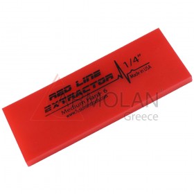 Ανταλλακτικό μάκτρο Red Line Extractor 1/4″ Thick No Bevel 5″