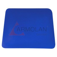 Teflon Hard Card Squeegee Blue 4"