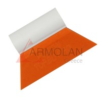 Σπάτουλα Fusion Orange Turbo Pro 3 1/2″ με λευκή λαβή