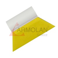 Σπάτουλα Fusion Yellow Turbo Pro 3 1/2″ με λευκή λαβή