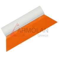 Σπάτουλα Fusion Orange Turbo Pro 5 1/2″ με λευκή λαβή