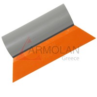 Σπάτουλα Fusion Orange Turbo Pro 5 1/2″ με γκρι λαβή