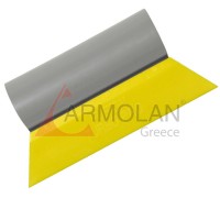 Σπάτουλα Fusion Yellow Turbo Pro 5 1/2″ με γκρι λαβή